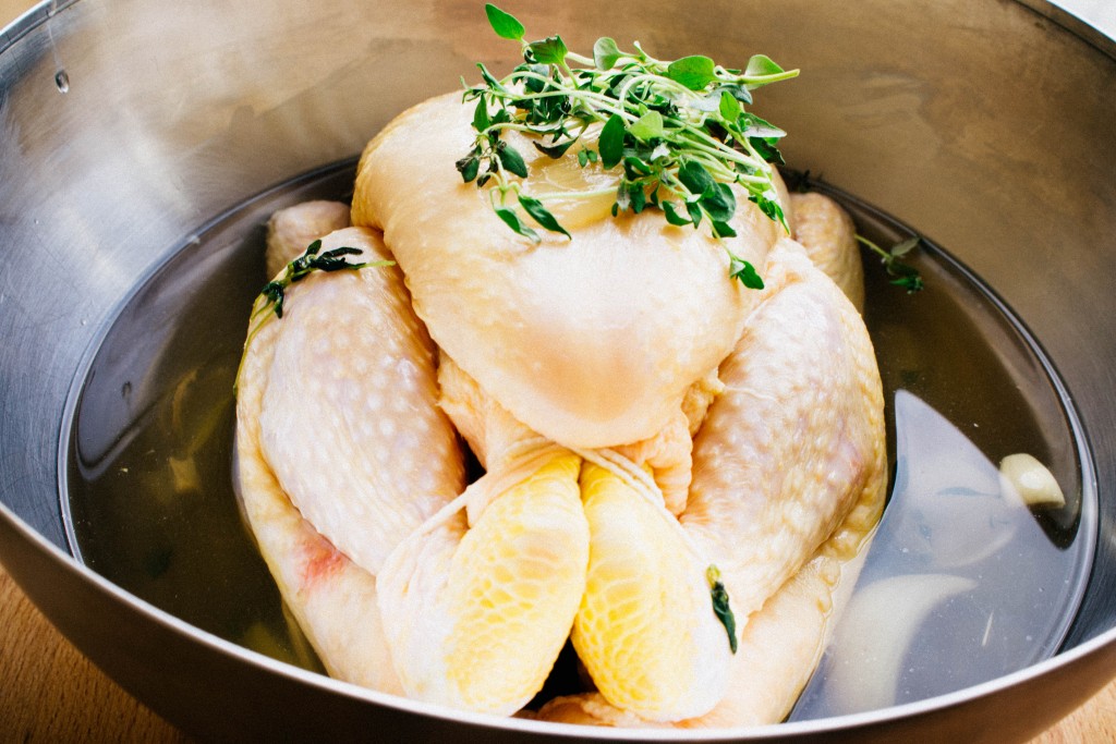 Brined Rotisserie Roast Chicken| seefoodplay.com